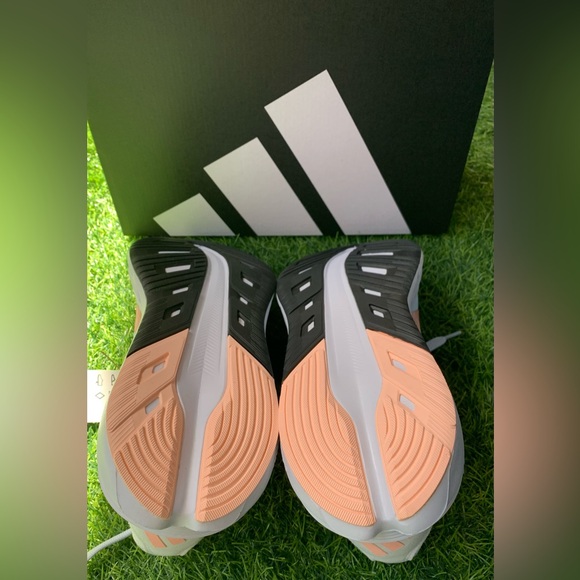 adidas Women's Light Blue & Pink Athletic Running Shoes - Picture 3 of 4